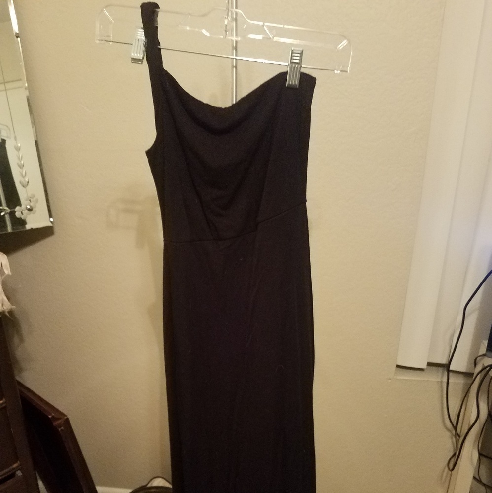 One strap Lulu's black dress